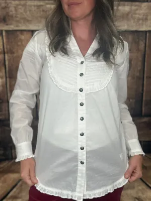 Tasha Polizzi White Zane Shirt