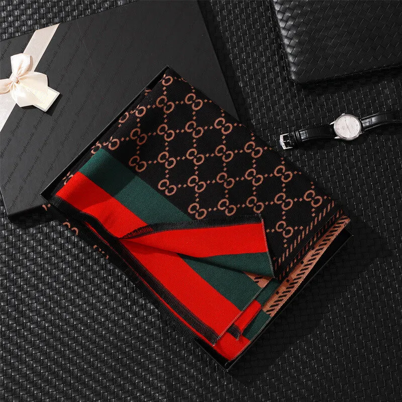 Tassel Casual Scarf for Women Thick Scarves