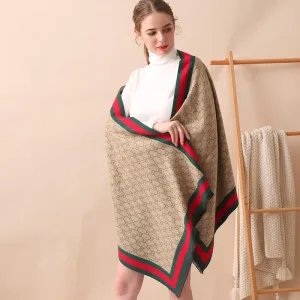 Tassel Casual Scarf for Women Thick Scarves