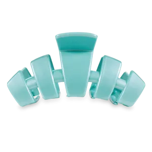 TELETIES | Classic Large Hair Clip {Totally Turquoise}