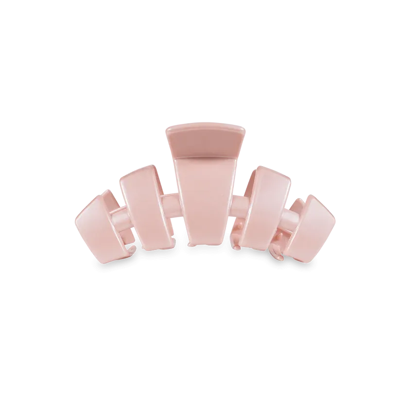 TELETIES | Classic Tiny Hair Clip {Pearly Pink}