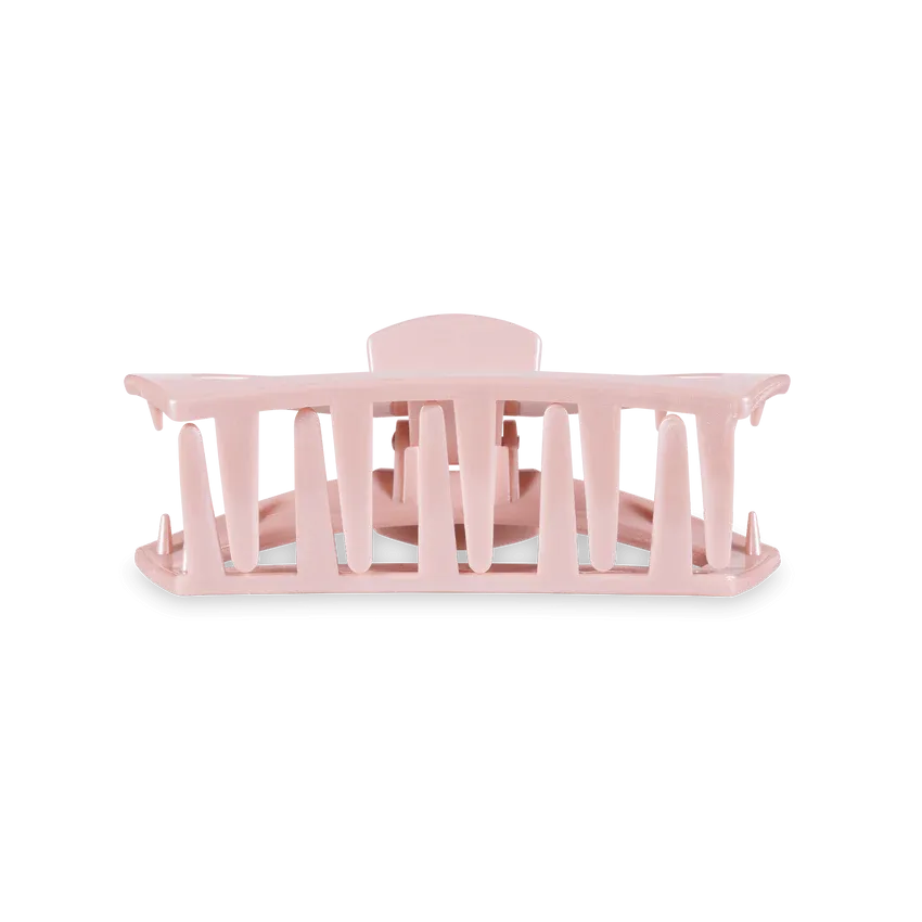 TELETIES | Small Open Hair Clip {Pearly Pink}