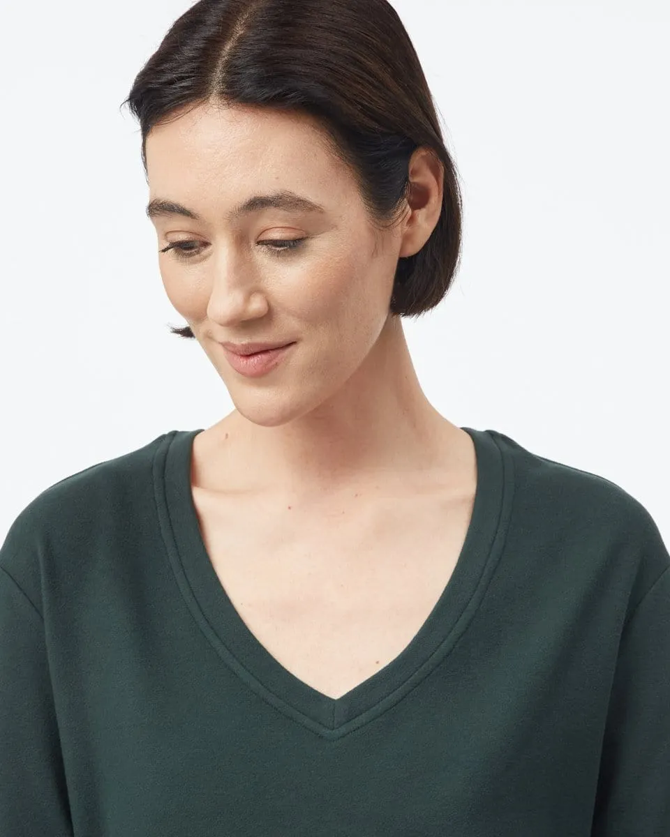 Tentree Women's Luxe V-Neck Fleece