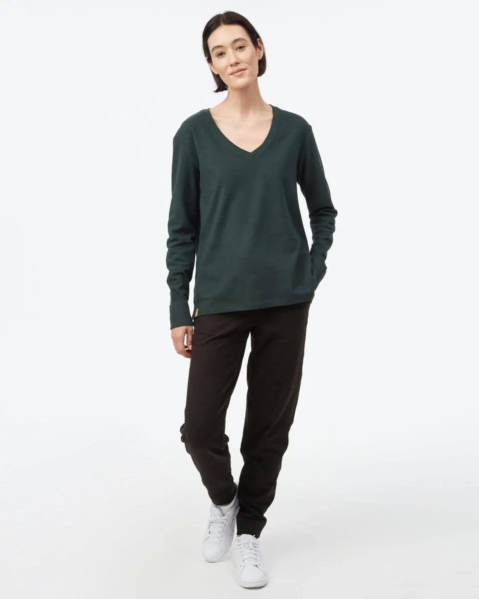 Tentree Women's Luxe V-Neck Fleece