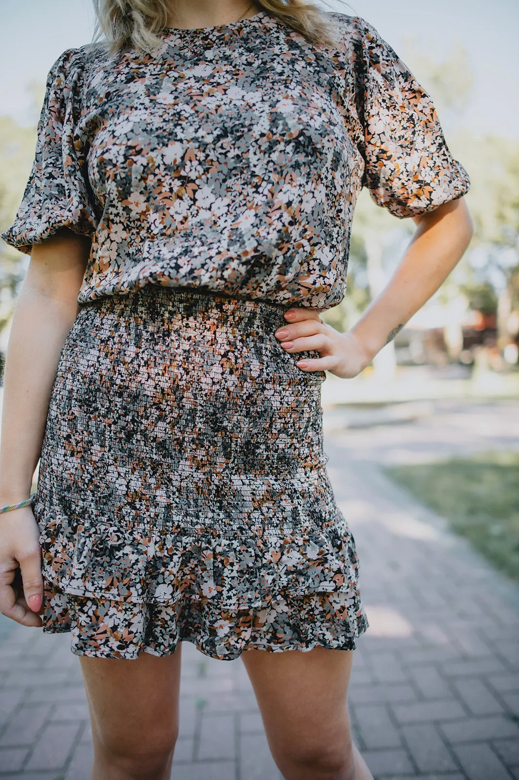The Addison Mini Dress by Saltwater Luxe - Multi Floral