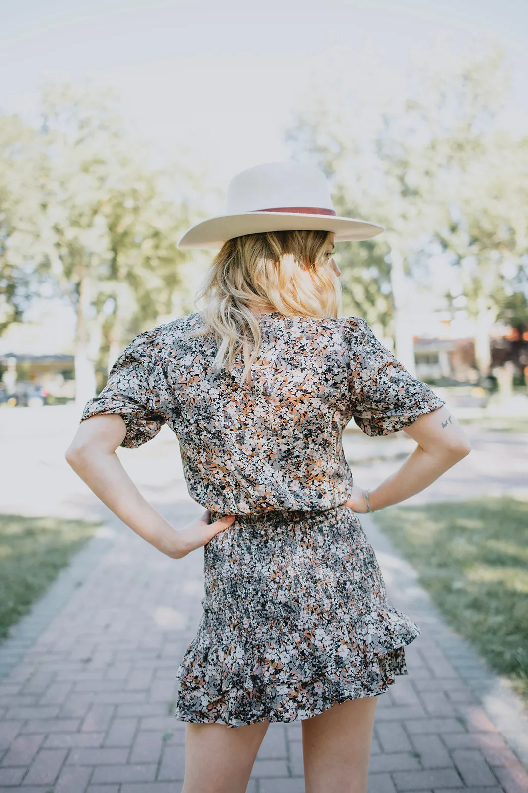 The Addison Mini Dress by Saltwater Luxe - Multi Floral