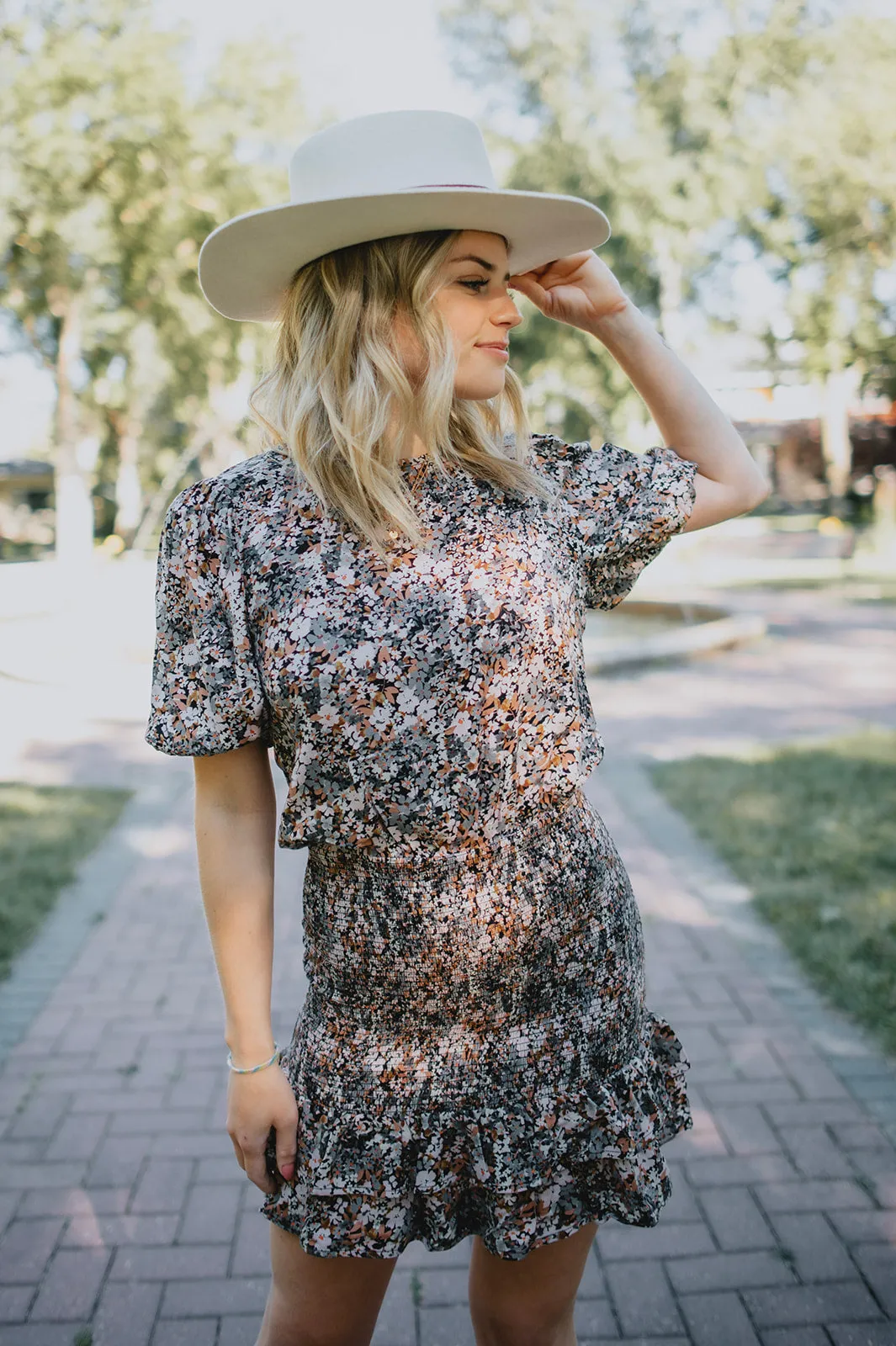 The Addison Mini Dress by Saltwater Luxe - Multi Floral