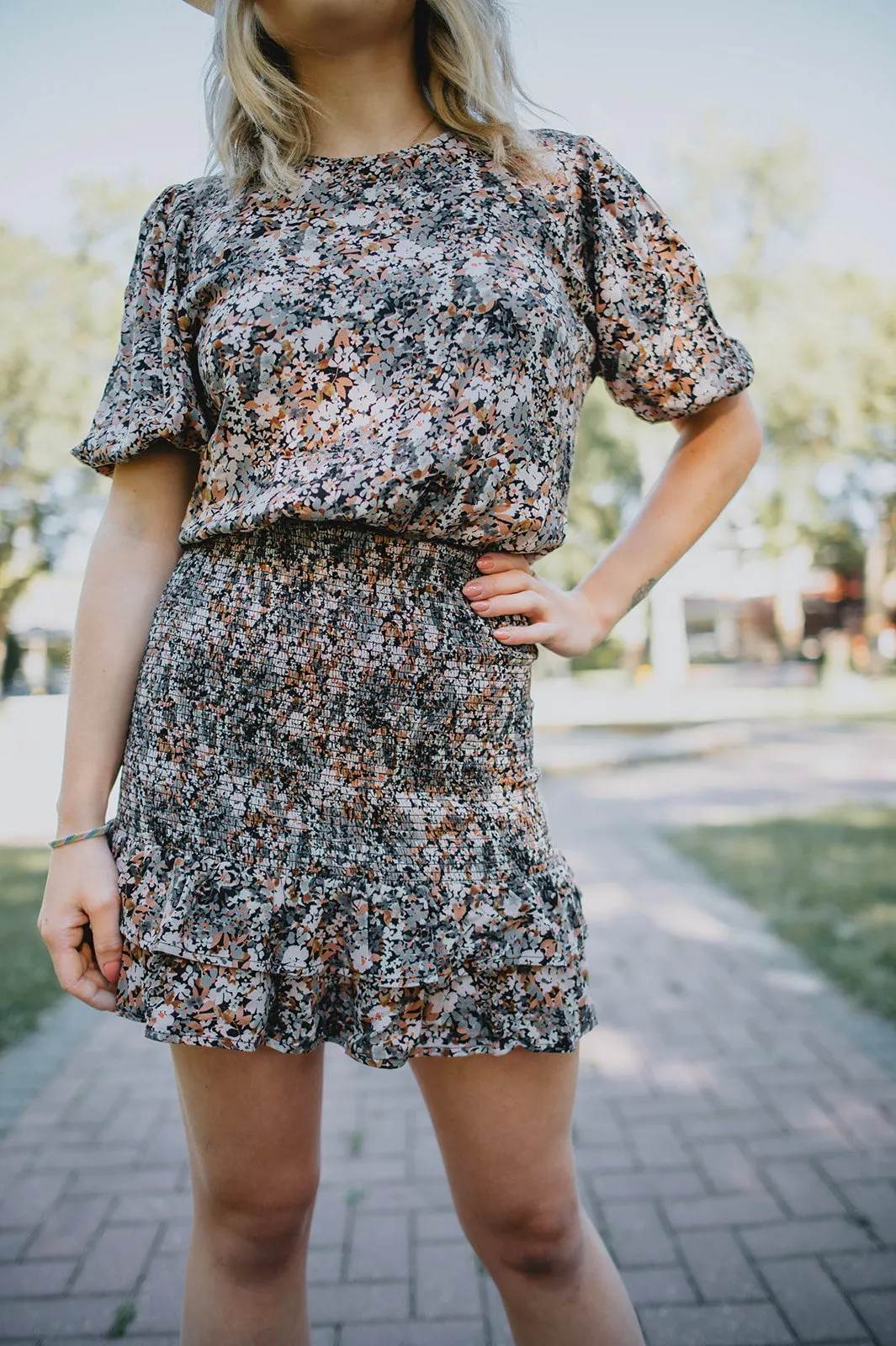 The Addison Mini Dress by Saltwater Luxe - Multi Floral