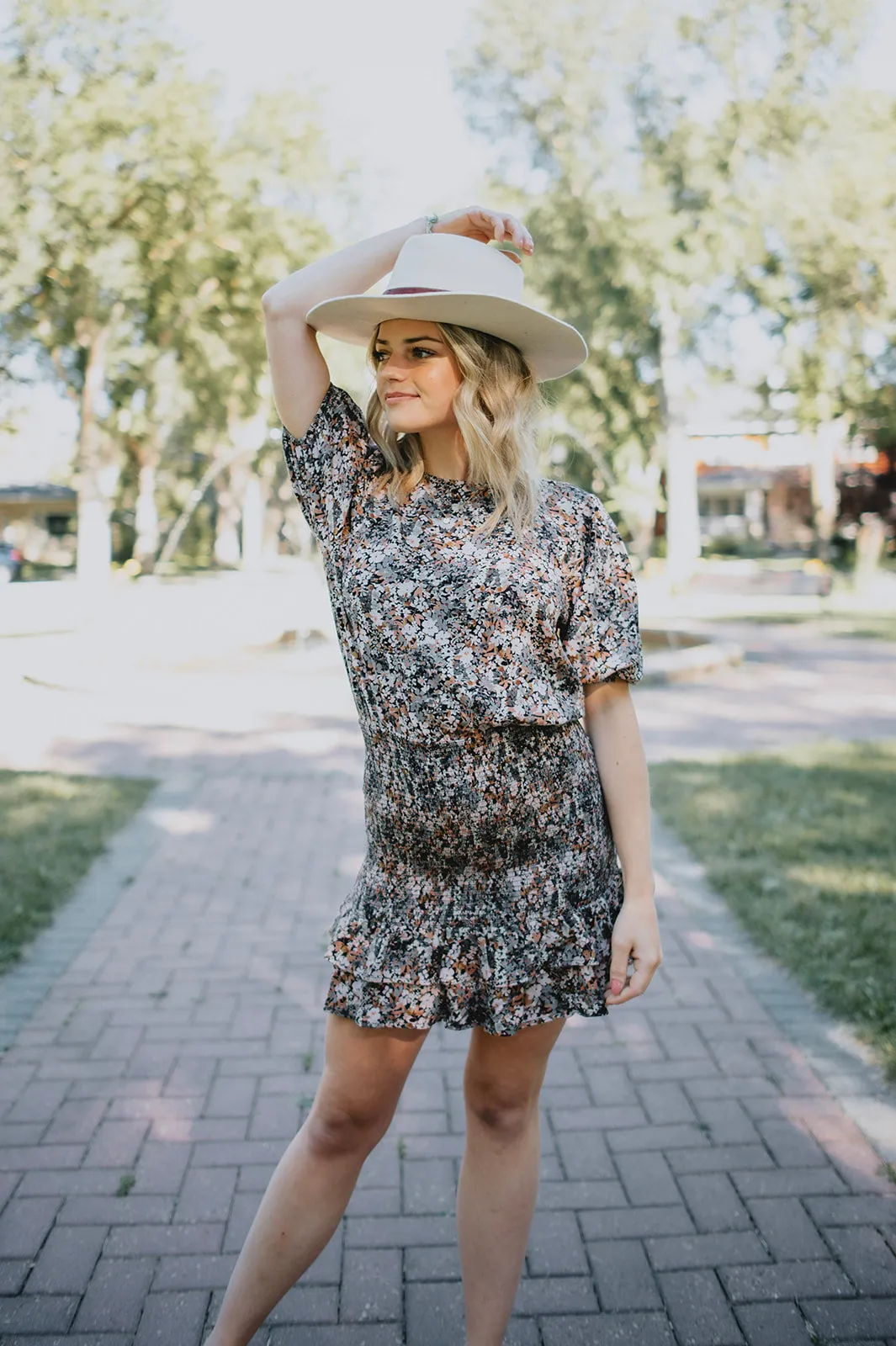 The Addison Mini Dress by Saltwater Luxe - Multi Floral