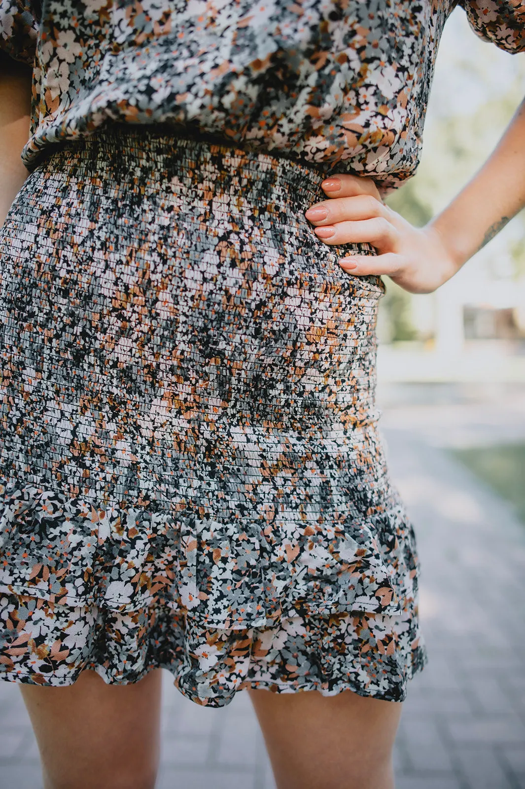 The Addison Mini Dress by Saltwater Luxe - Multi Floral