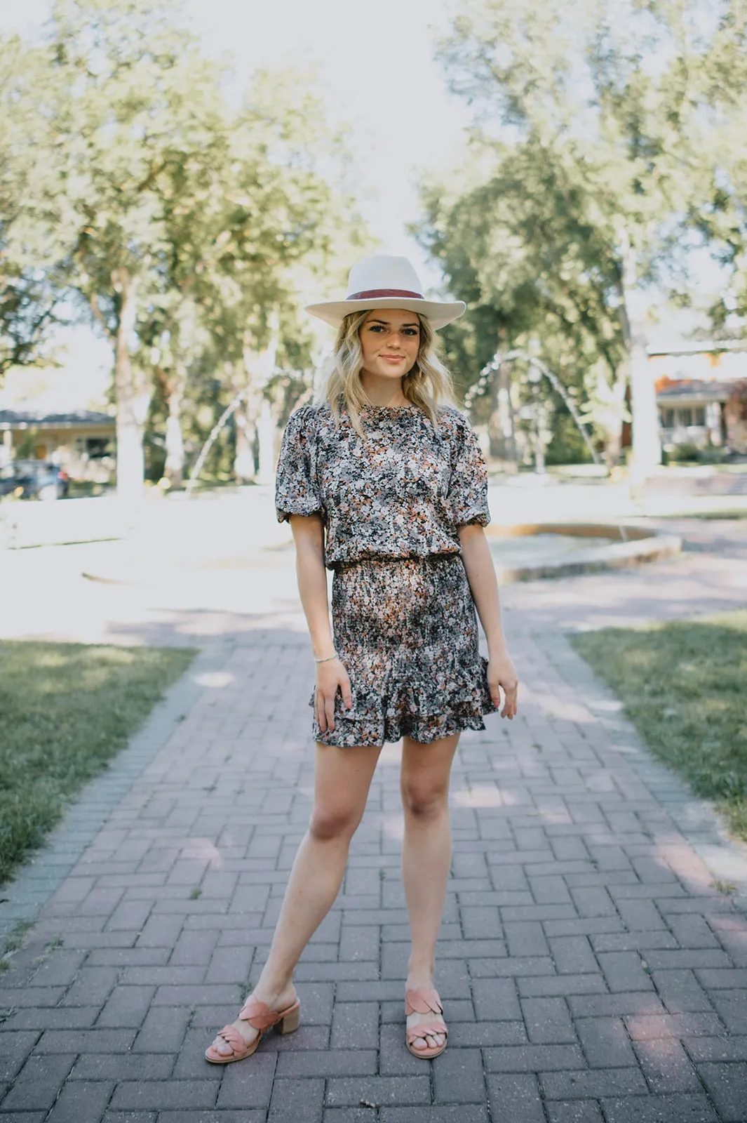The Addison Mini Dress by Saltwater Luxe - Multi Floral