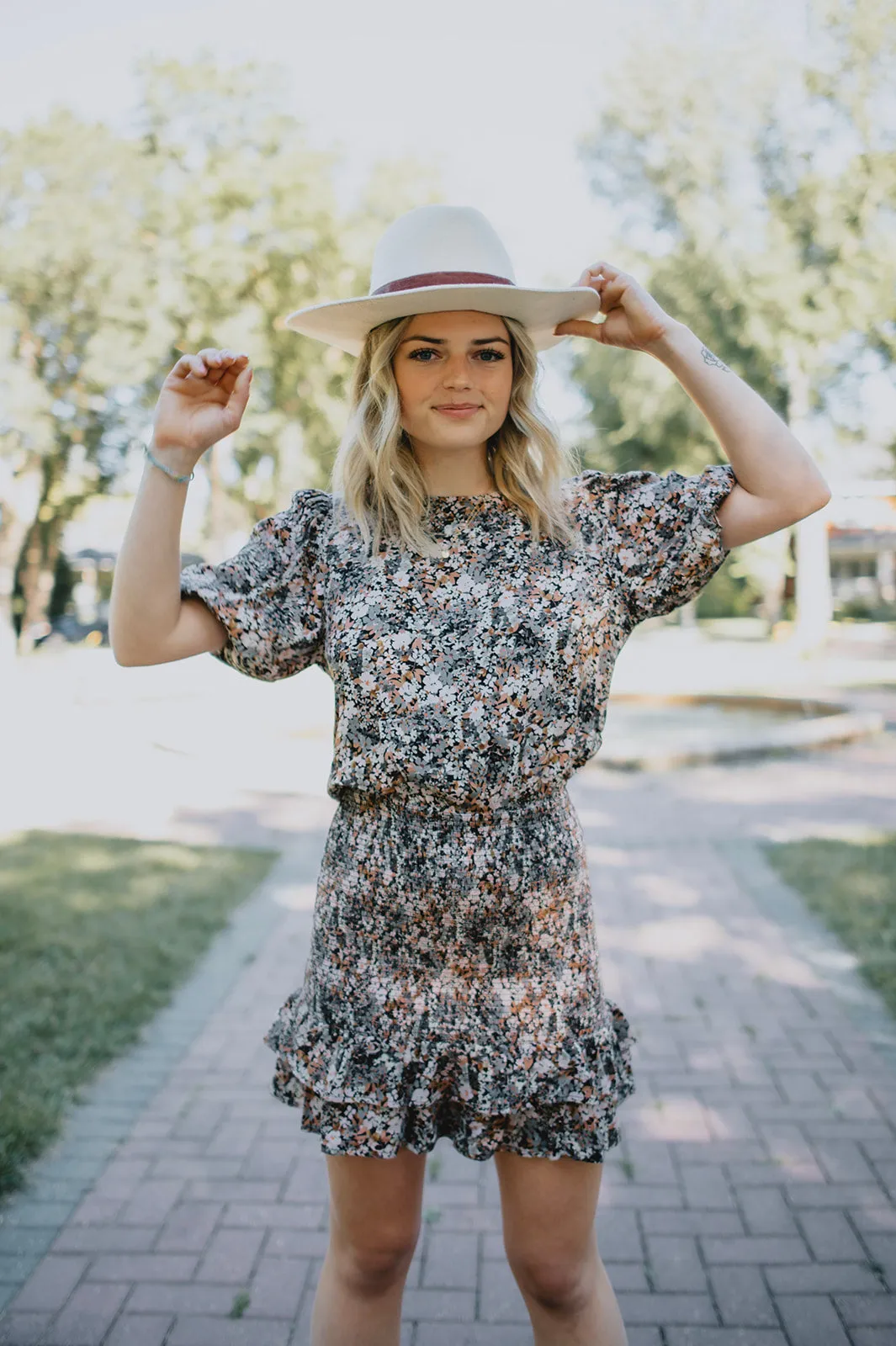 The Addison Mini Dress by Saltwater Luxe - Multi Floral