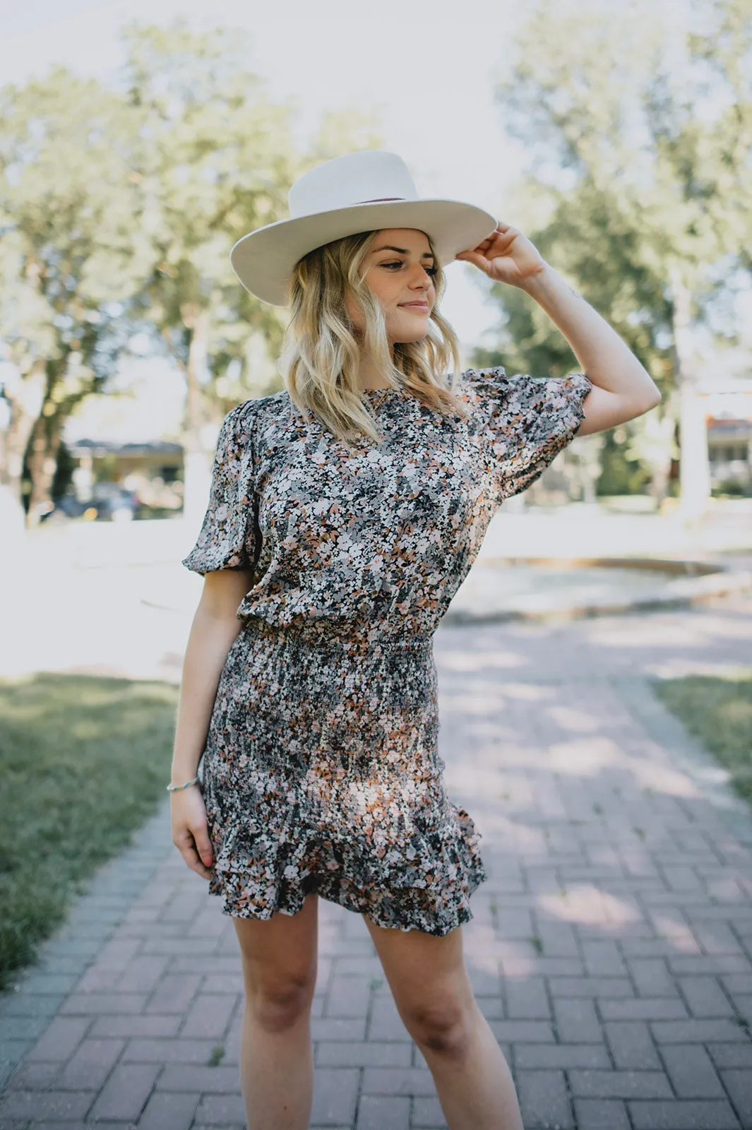 The Addison Mini Dress by Saltwater Luxe - Multi Floral