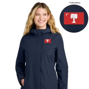The Citadel, Big Red Flag, Port Authority® Women’s C-FREE® Rain Jacket