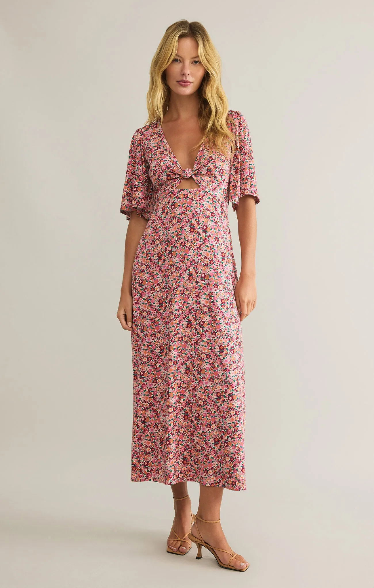 The Mavis Dulce Floral Midi Dress