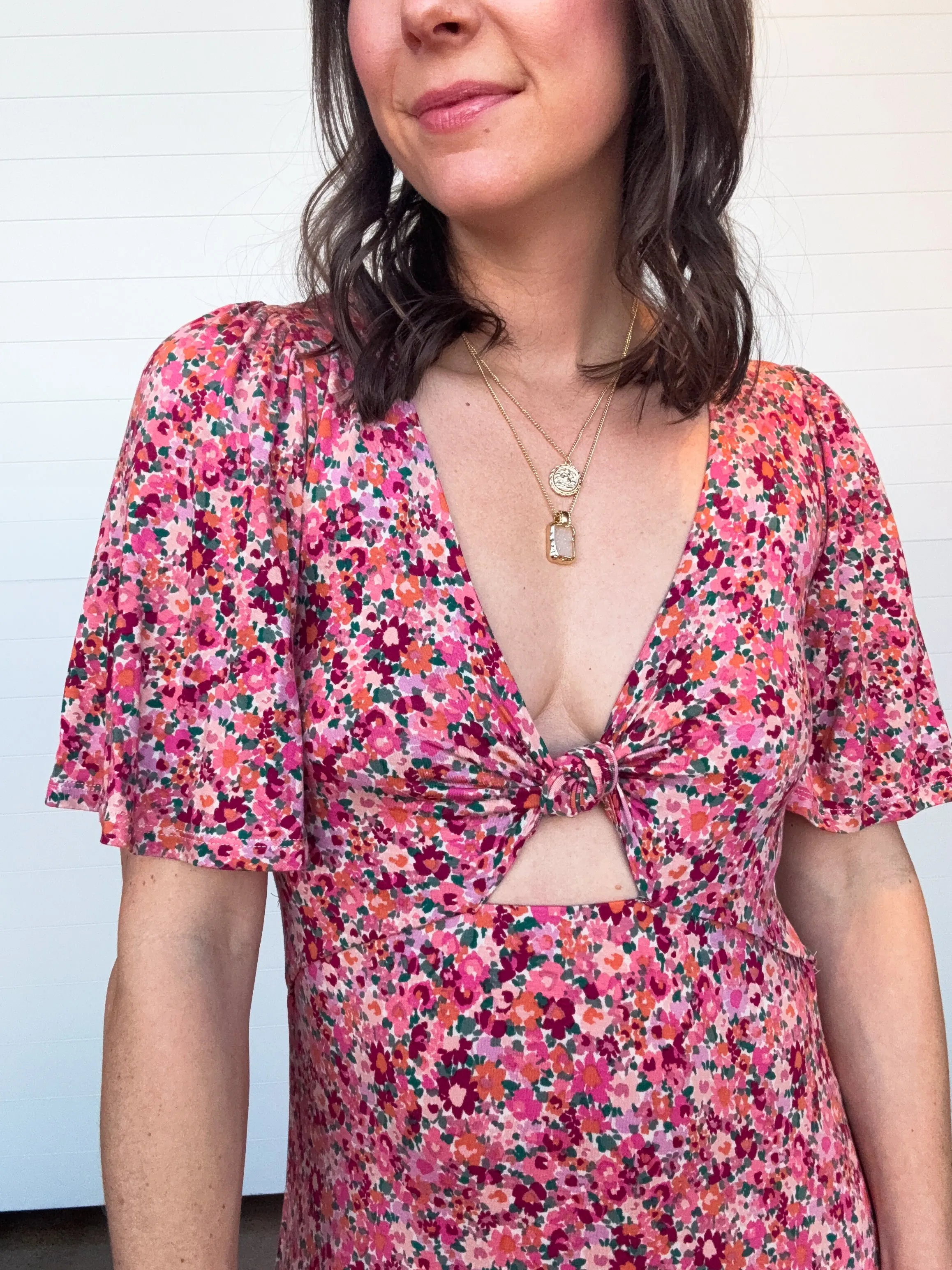 The Mavis Dulce Floral Midi Dress