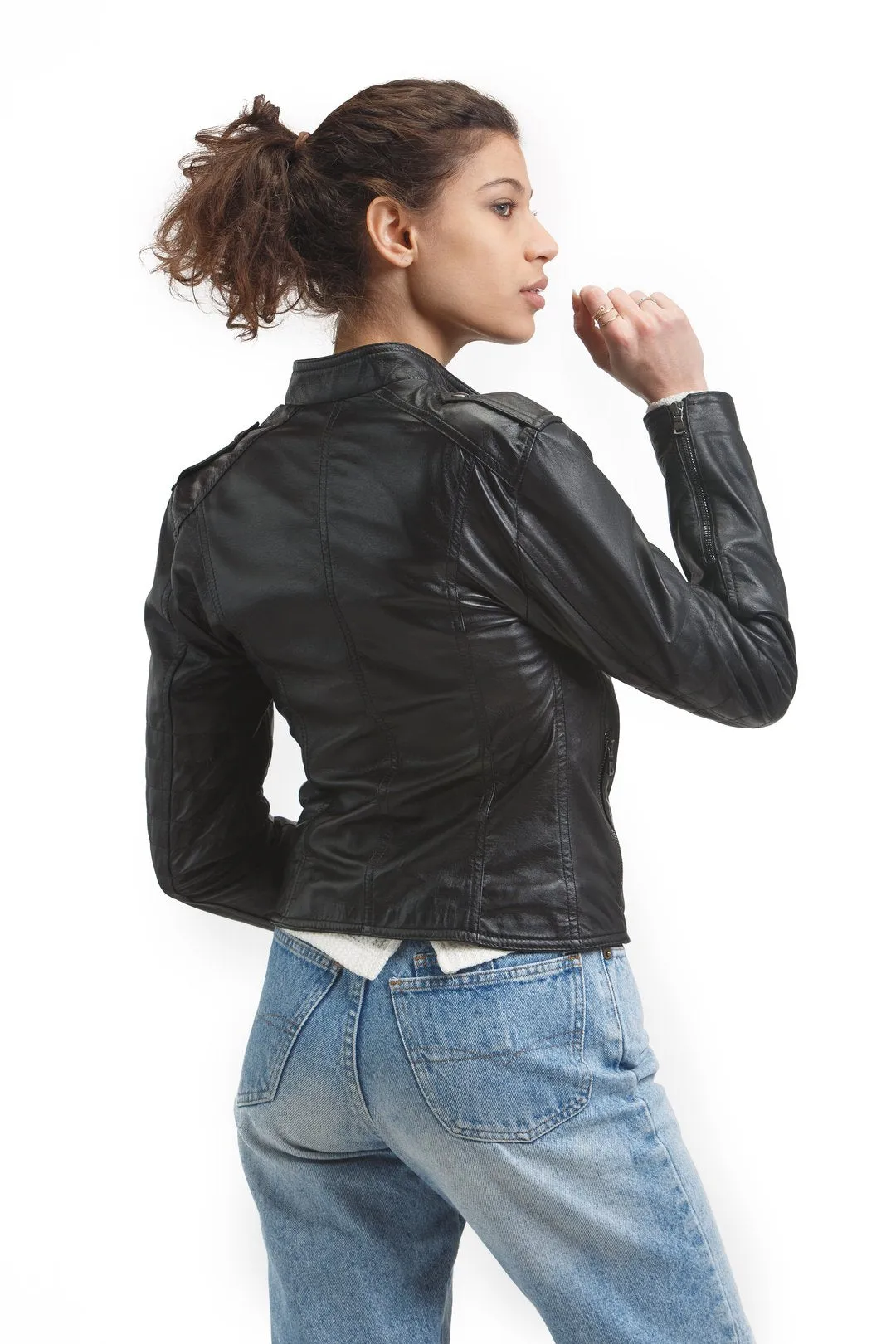 The Nina Leather Jacket