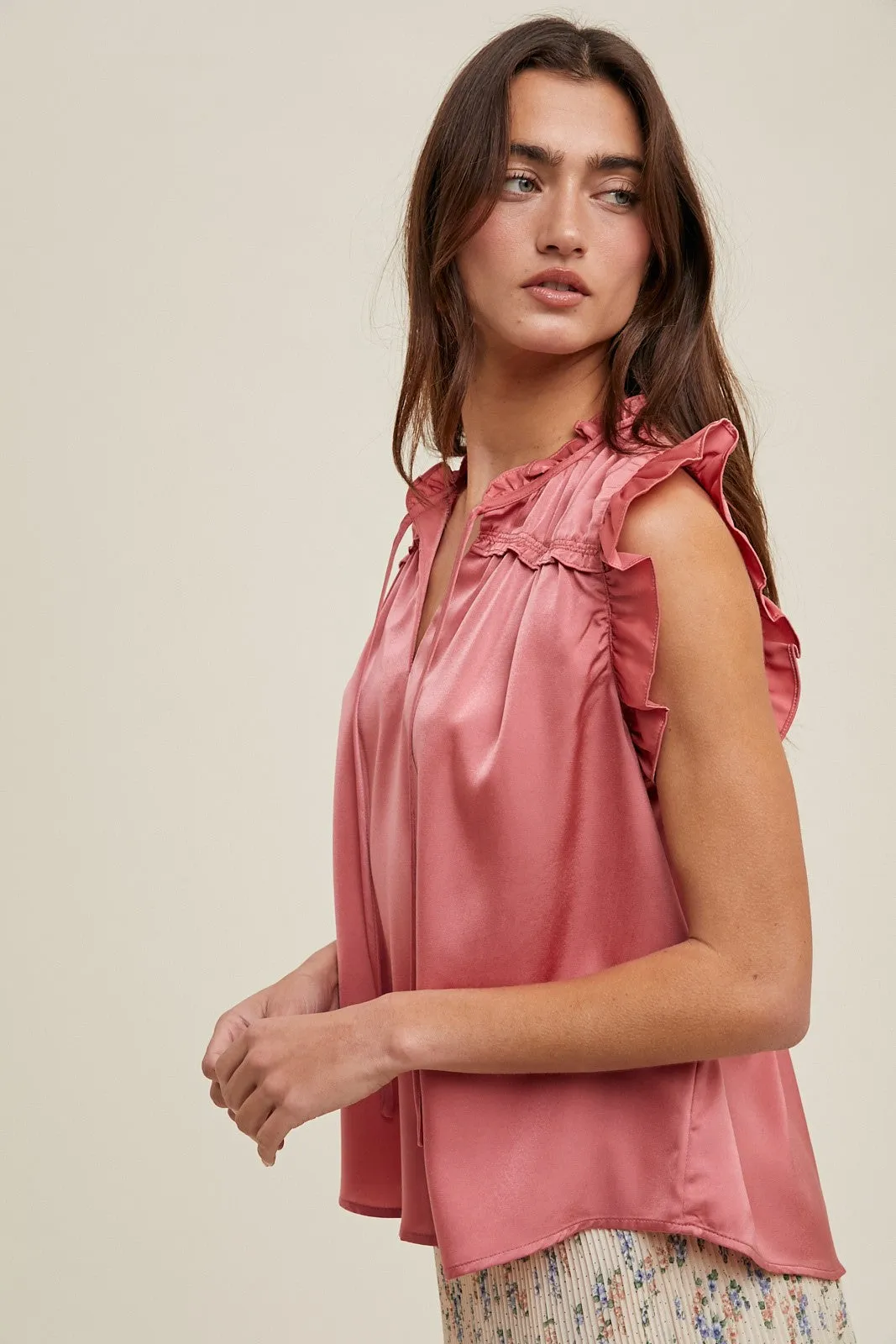 The Nina Ruffle Detail Blouse