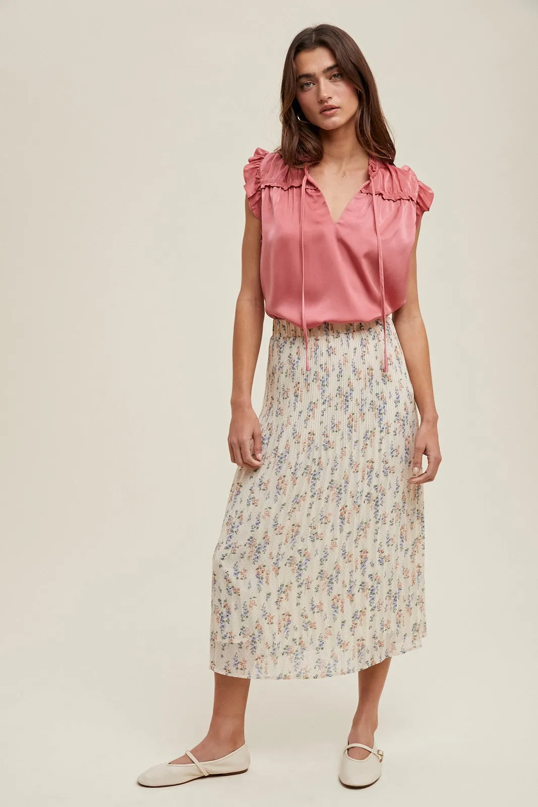 The Nina Ruffle Detail Blouse