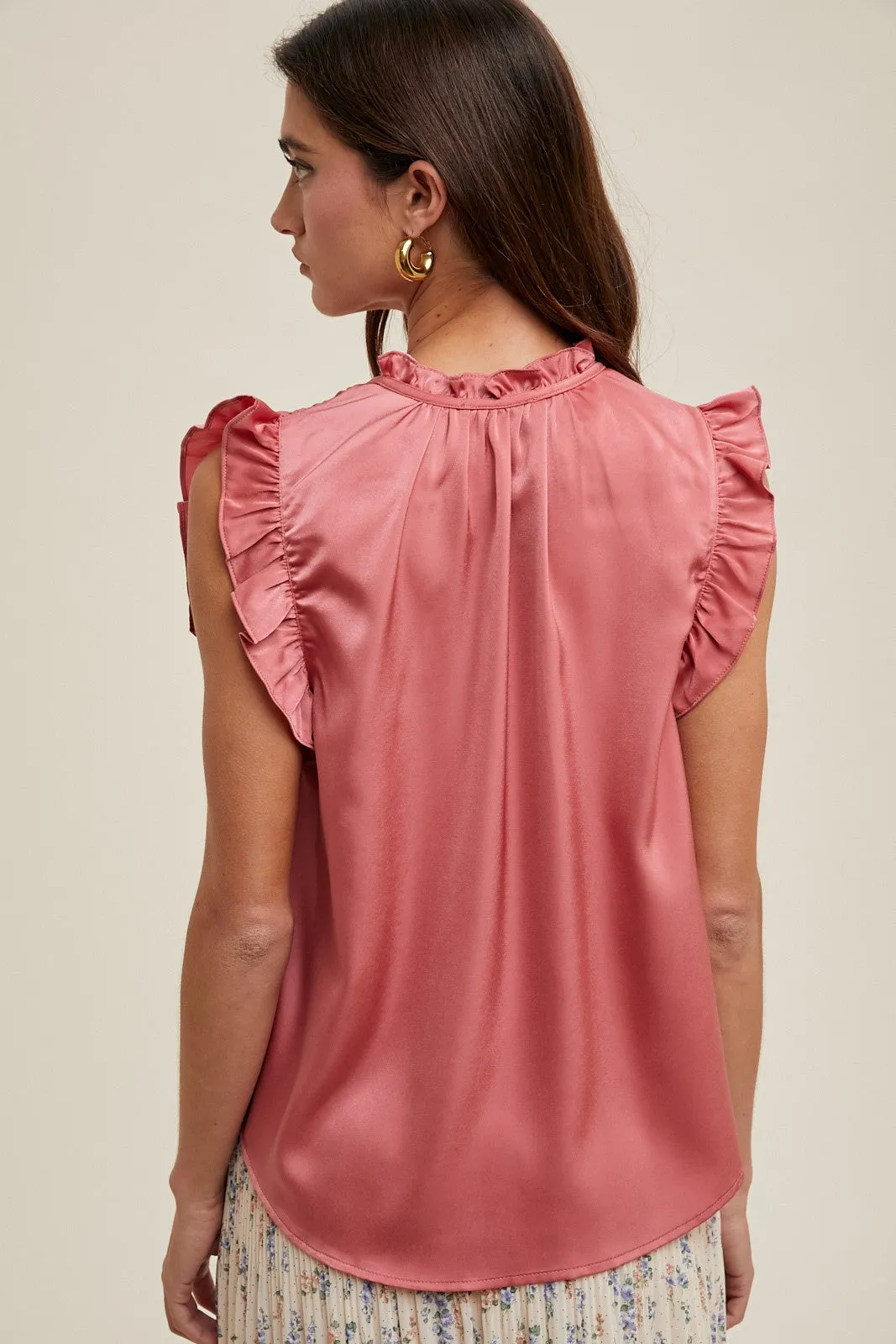 The Nina Ruffle Detail Blouse