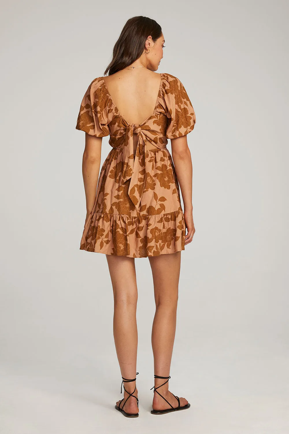 The Nix Mini Dress by Saltwater Luxe - Rosewood