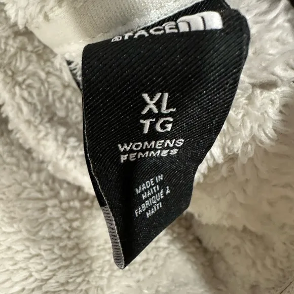 The North Face Women's Osito Jacket White Dune Size XL
