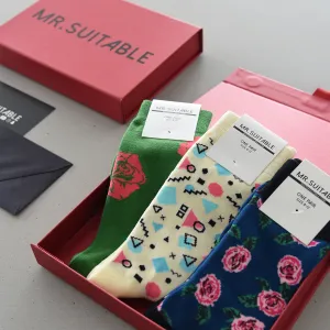 They 'Borrow' My Socks - Gift Box (Three Socks)