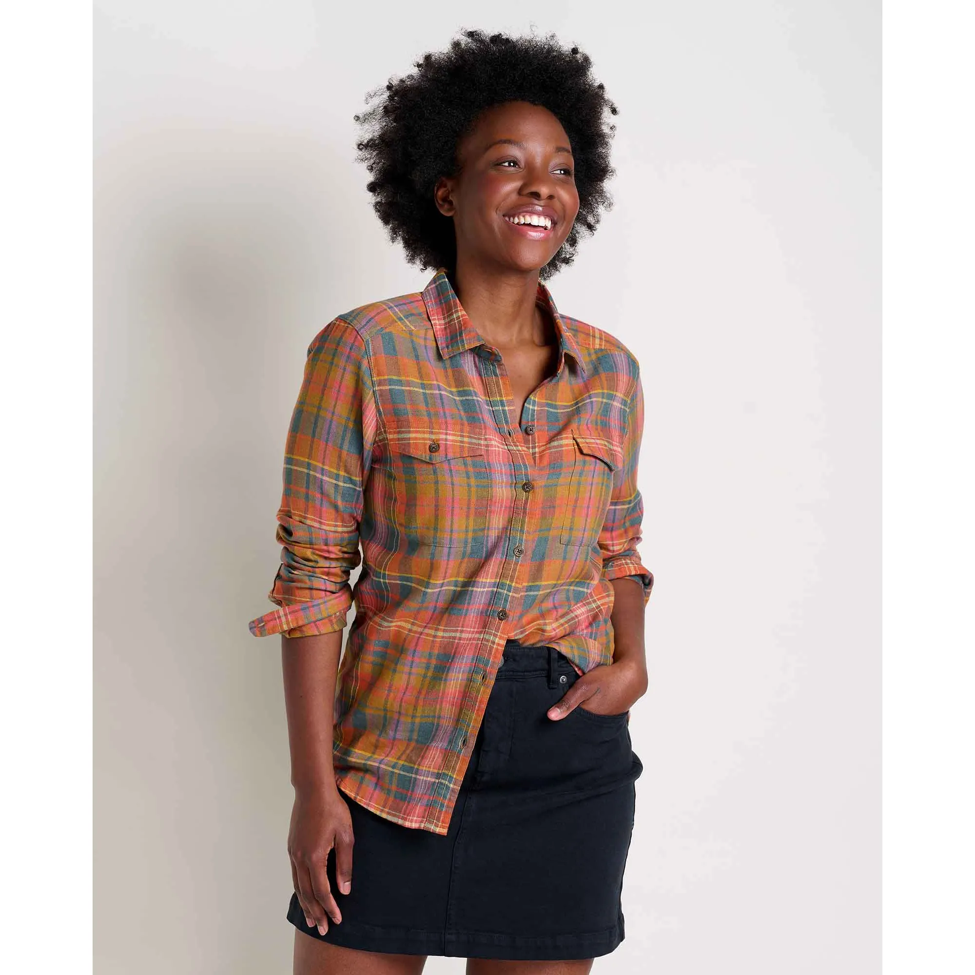 Toad & Co. Re-Form Flannel Shirt Women's