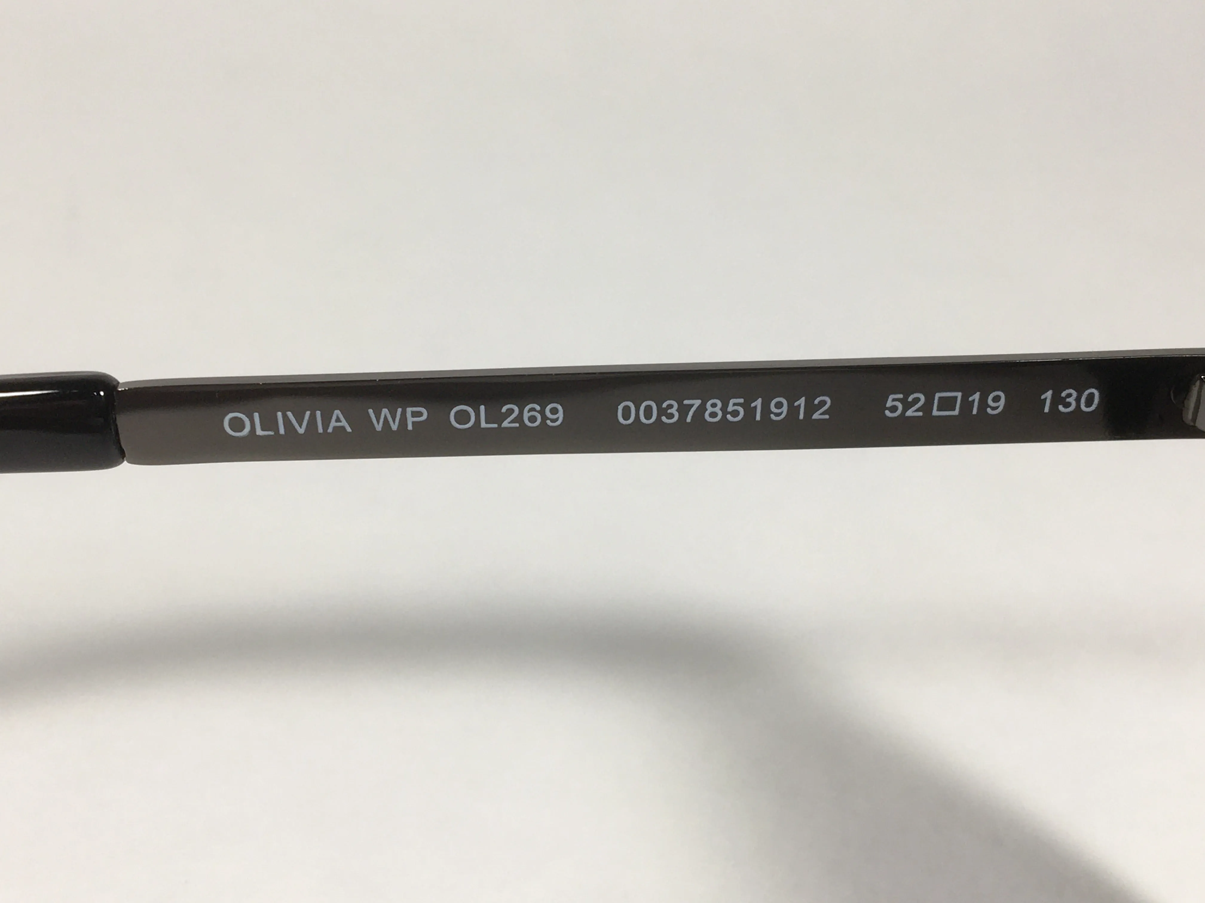 Tommy Hilfiger Olivia Square Sunglasses Shiny Black and Gunmetal Gray Frame Gray Gradient Lens OLIVIA WP OL269