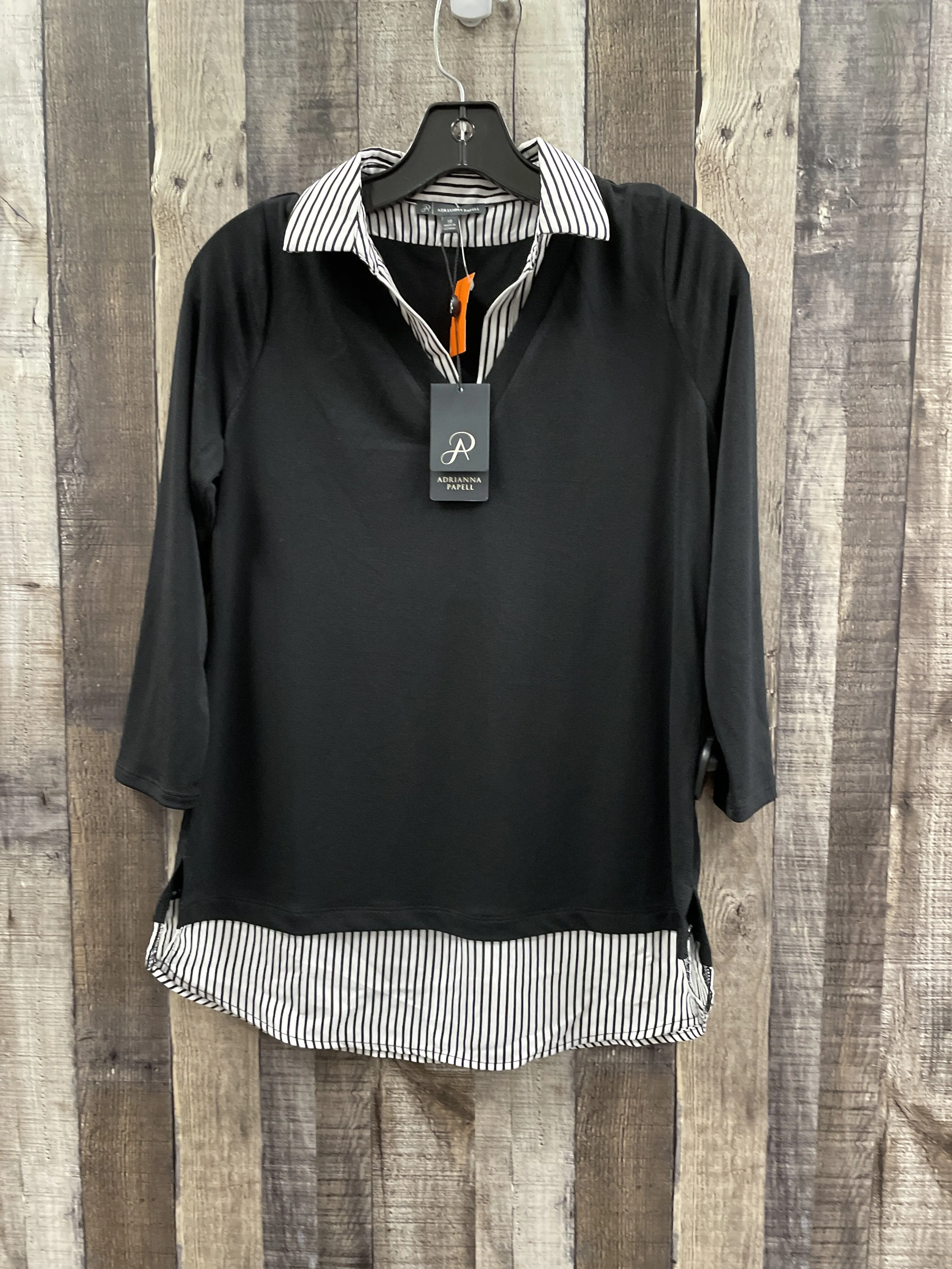Top Long Sleeve By Adrianna Papell  Size: Xs