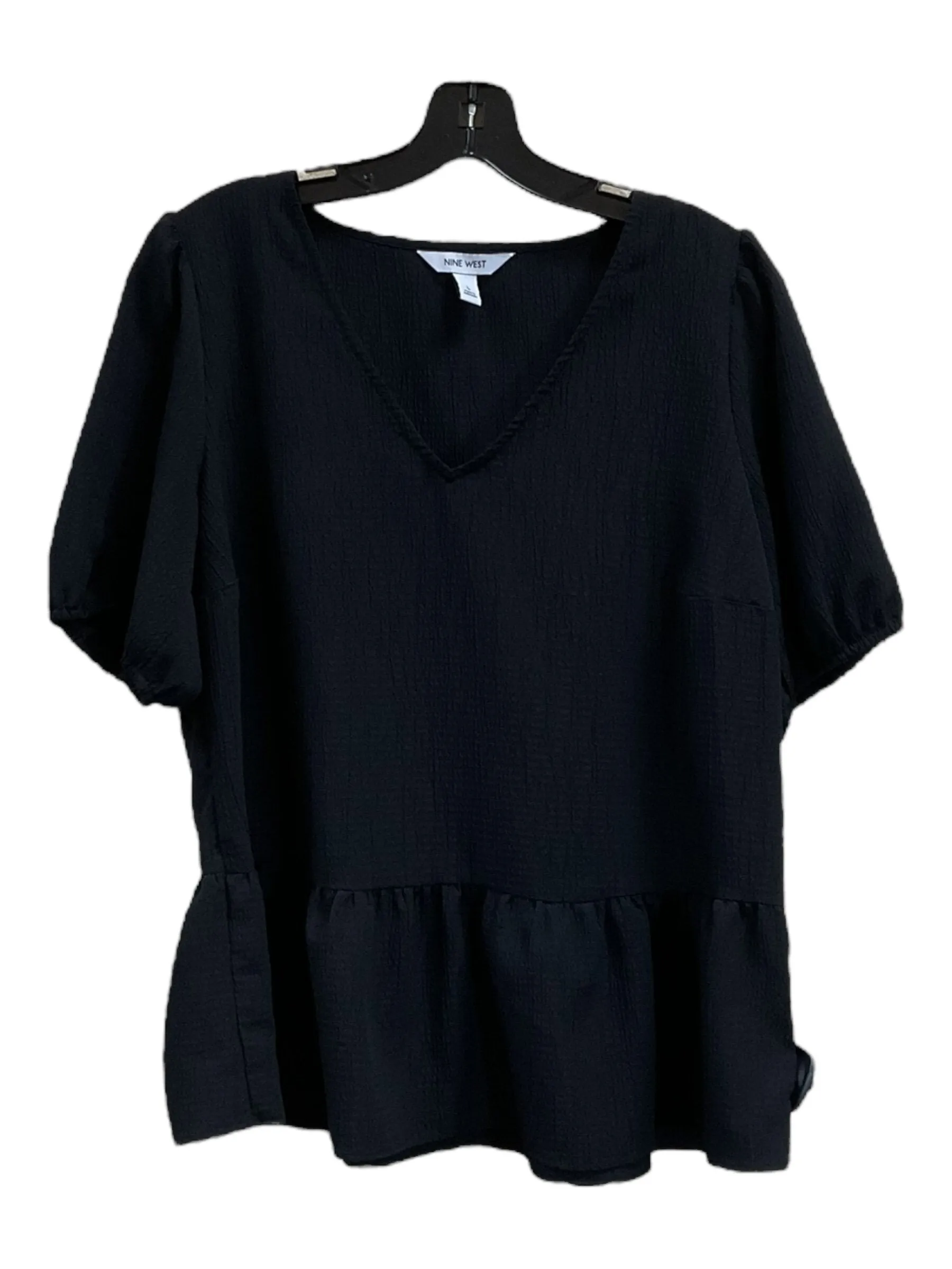 Top Short Sleeve By Nine West  Size: L