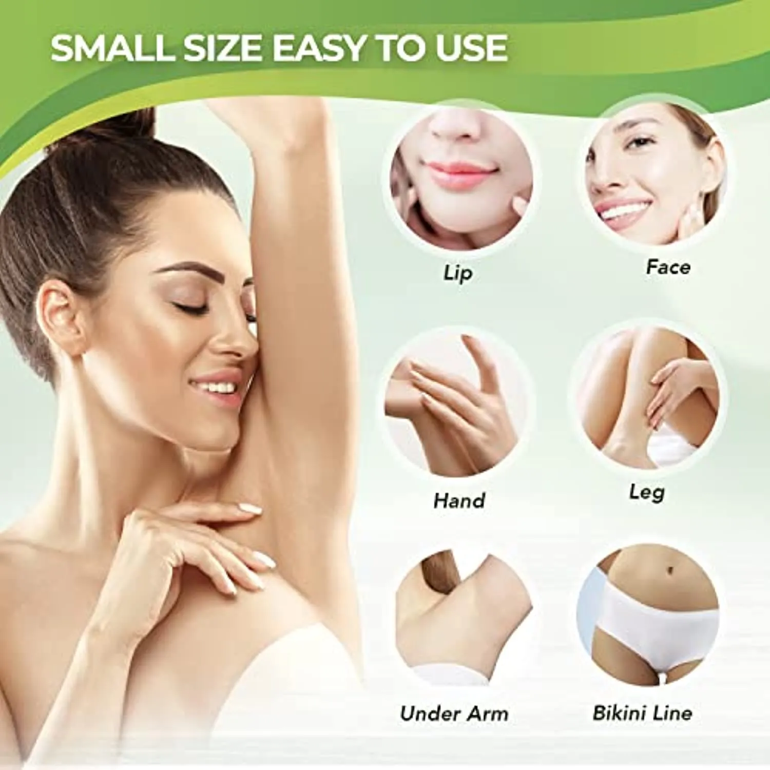 TOTCLEAR Facial Wax Strips, Bikini Hair Removal For Women At Home Waxing Kit with 42 Face Wax Strips and 4 Calming Oil Wipes, for All Skin Types, Hypoallergenic