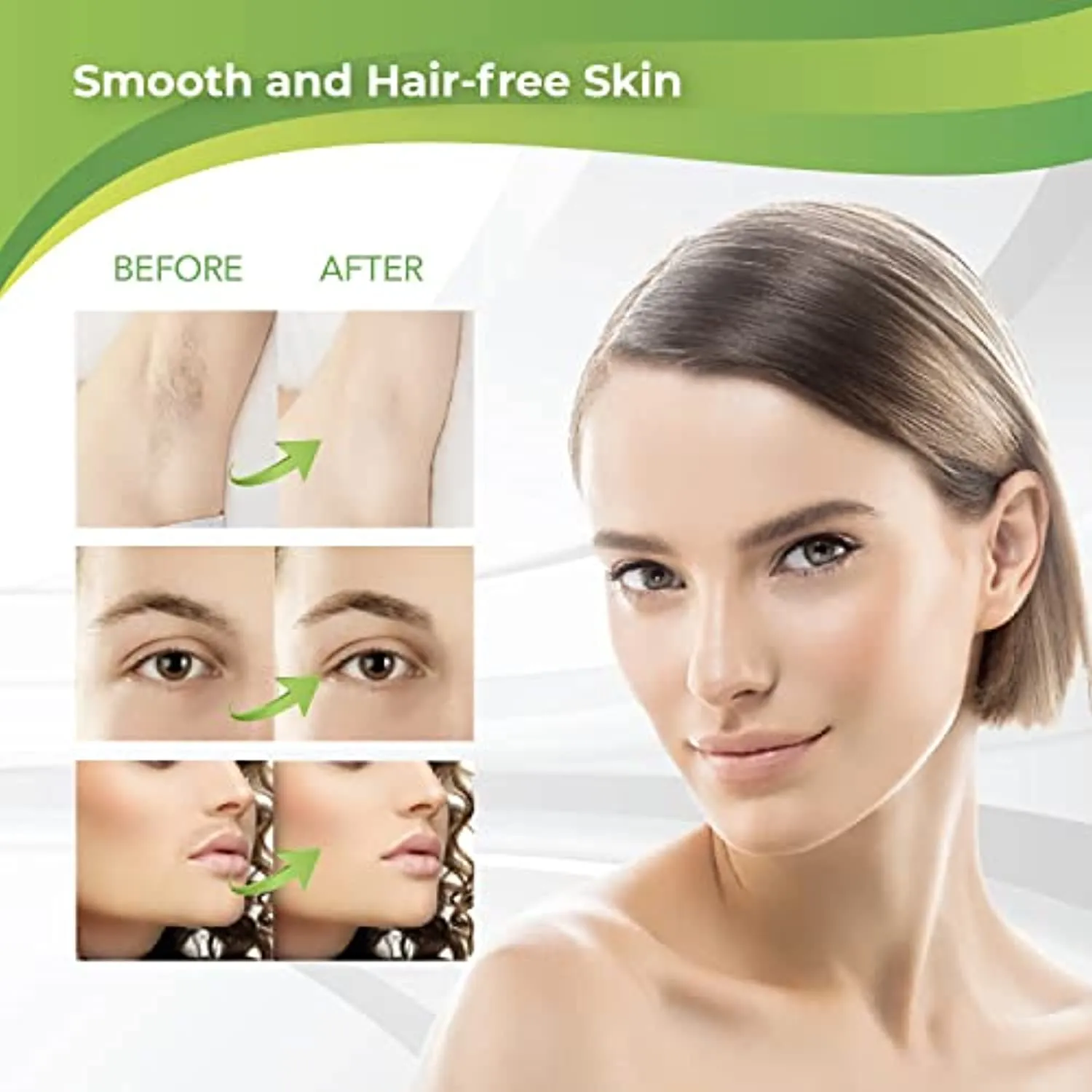 TOTCLEAR Facial Wax Strips, Bikini Hair Removal For Women At Home Waxing Kit with 42 Face Wax Strips and 4 Calming Oil Wipes, for All Skin Types, Hypoallergenic