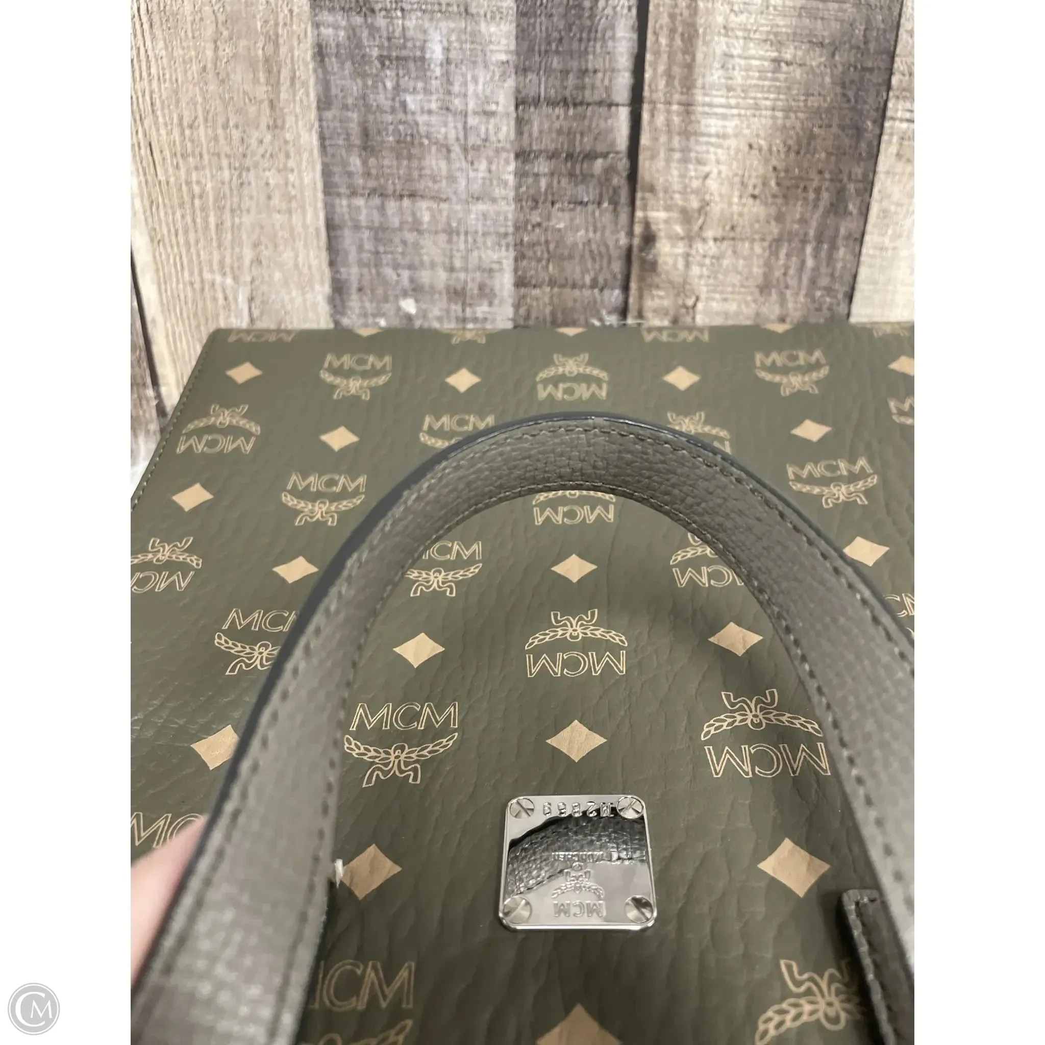 Tote Luxury Designer By Mcm, Size: Medium