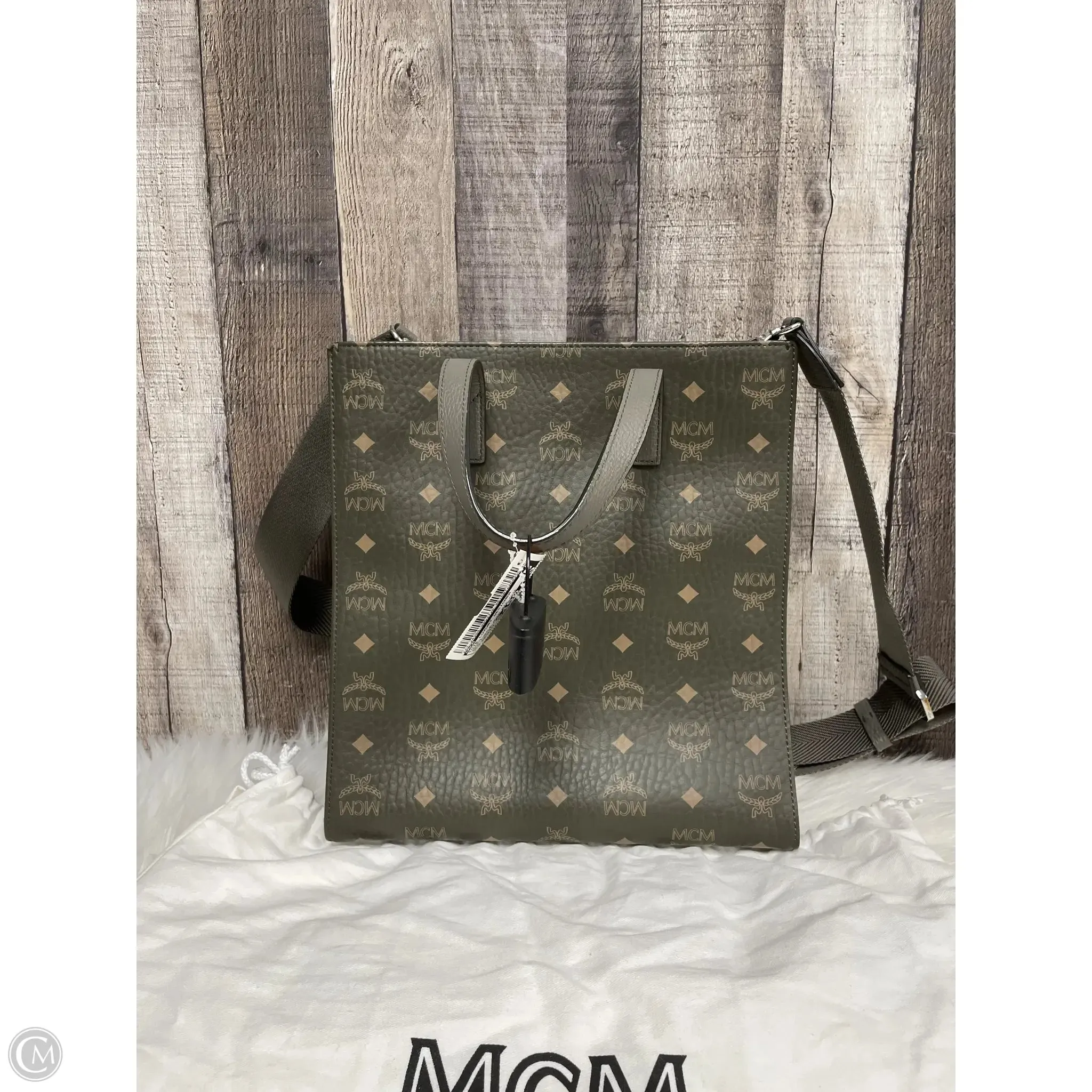 Tote Luxury Designer By Mcm, Size: Medium