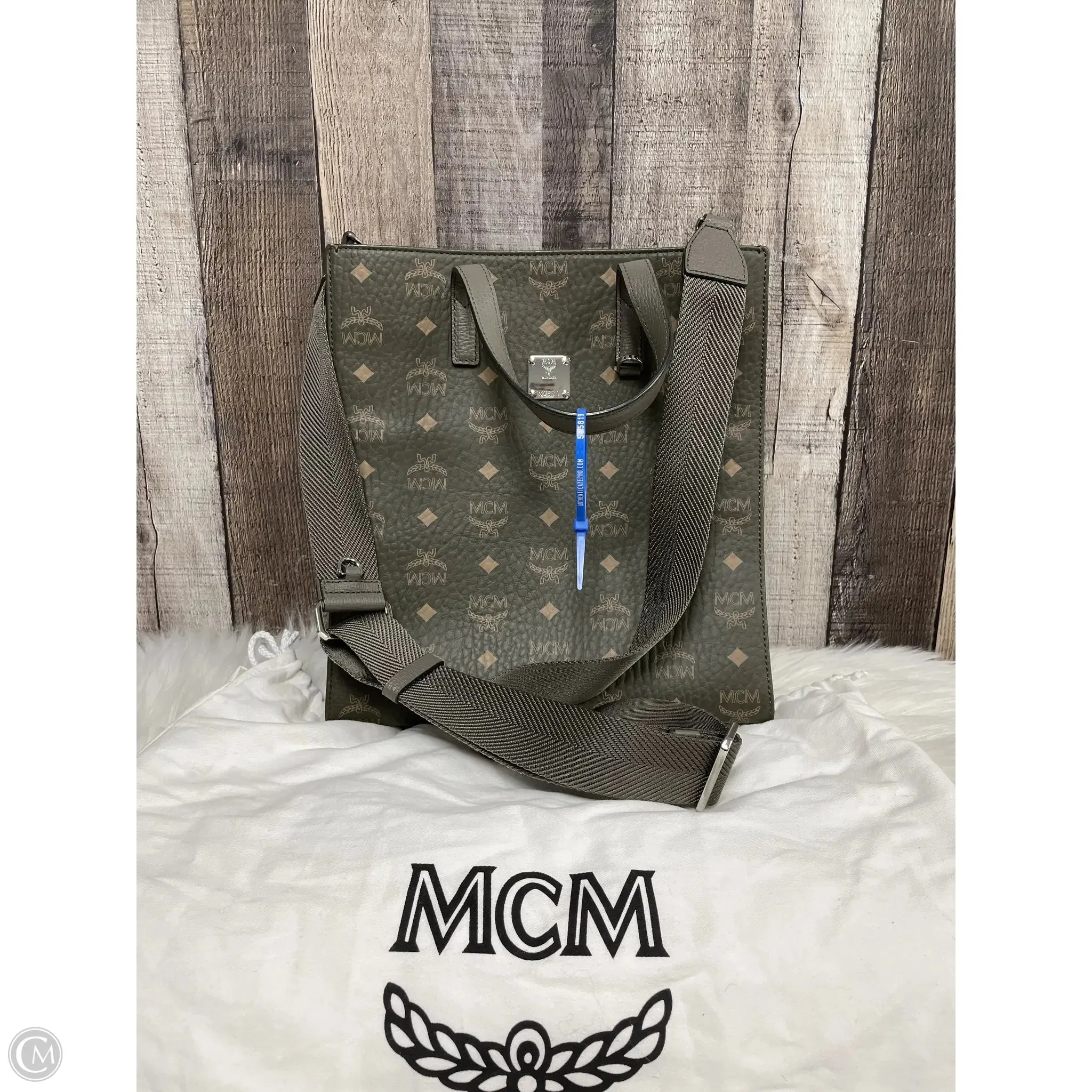Tote Luxury Designer By Mcm, Size: Medium