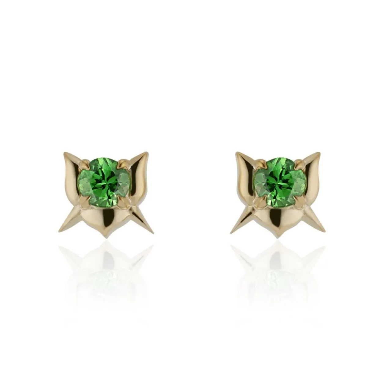 Tsavorite Stud Earrings