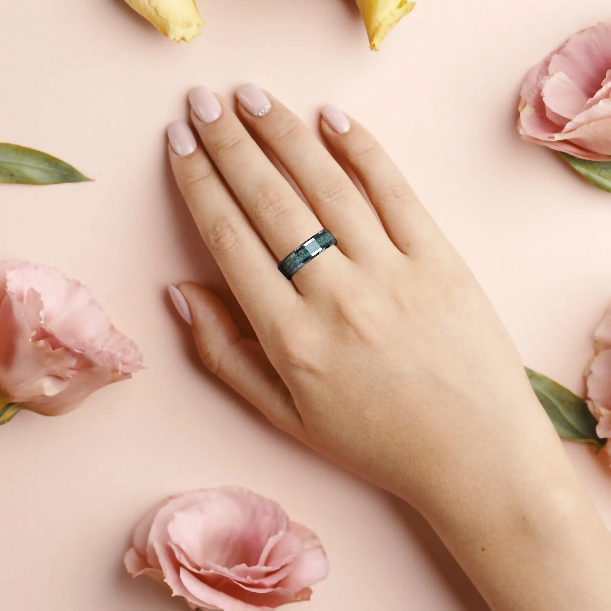 Tungsten Ring Wedding Band for Women - 5mm
