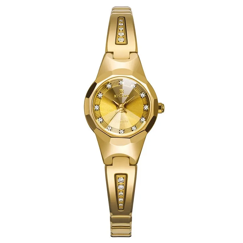Tungsten Steel Strap Bracelet Women's Watch