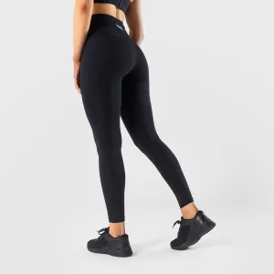 TWL - WOMEN'S ENERGY HIGH WAISTED FULL LENGTH TIGHTS - BLACK