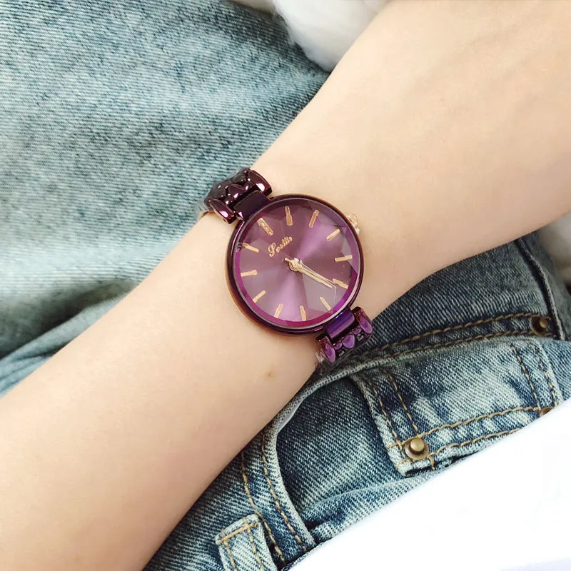 Ultra-thin Strap Bracelet Women's Watch