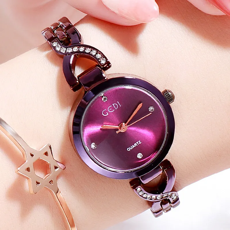 Ultra-thin Strap Bracelet Women's Watch