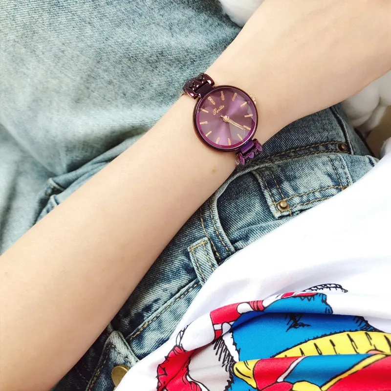 Ultra-thin Strap Bracelet Women's Watch
