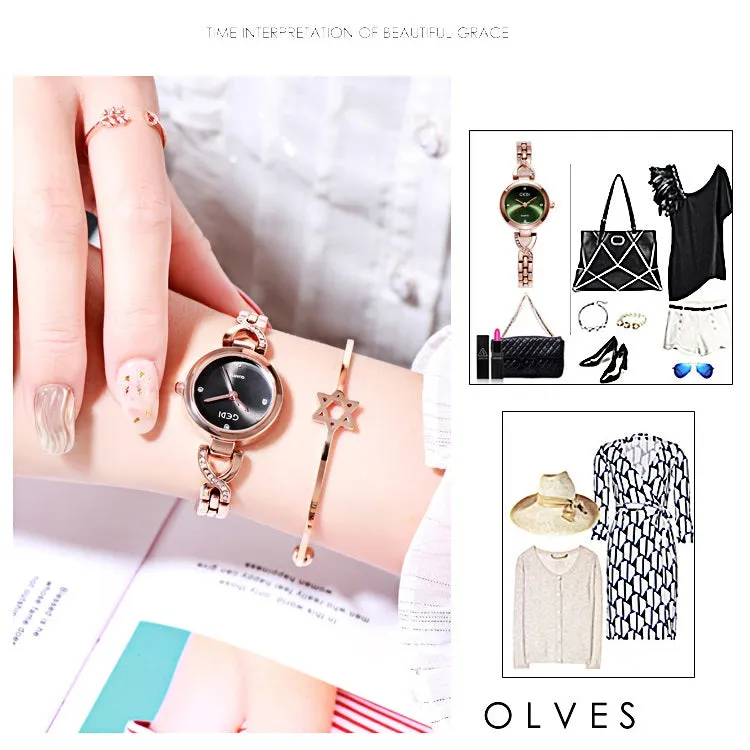 Ultra-thin Strap Bracelet Women's Watch