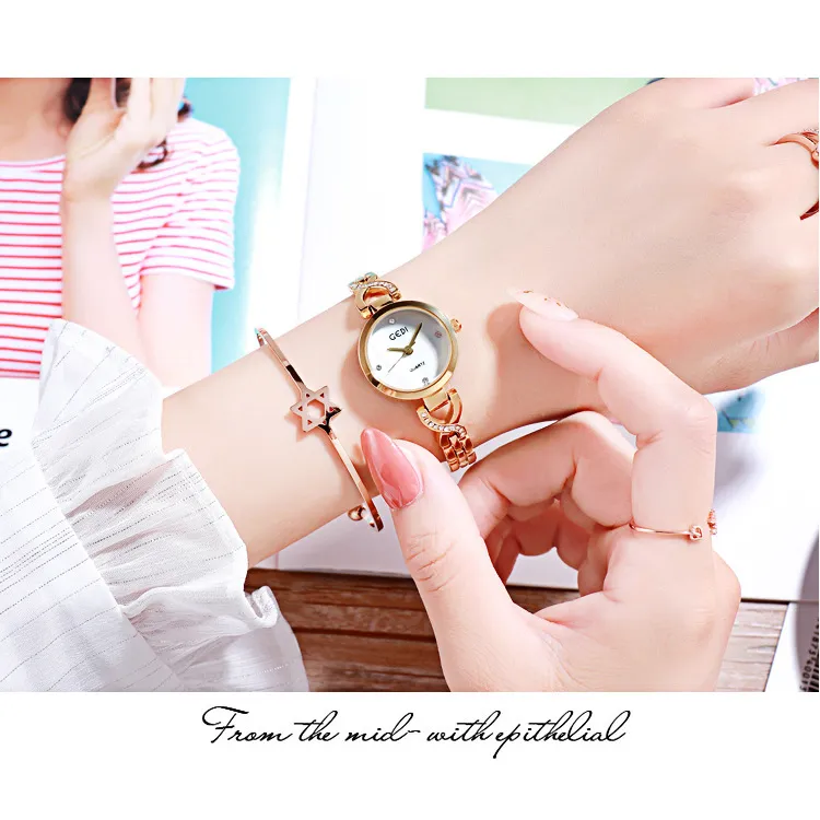 Ultra-thin Strap Bracelet Women's Watch