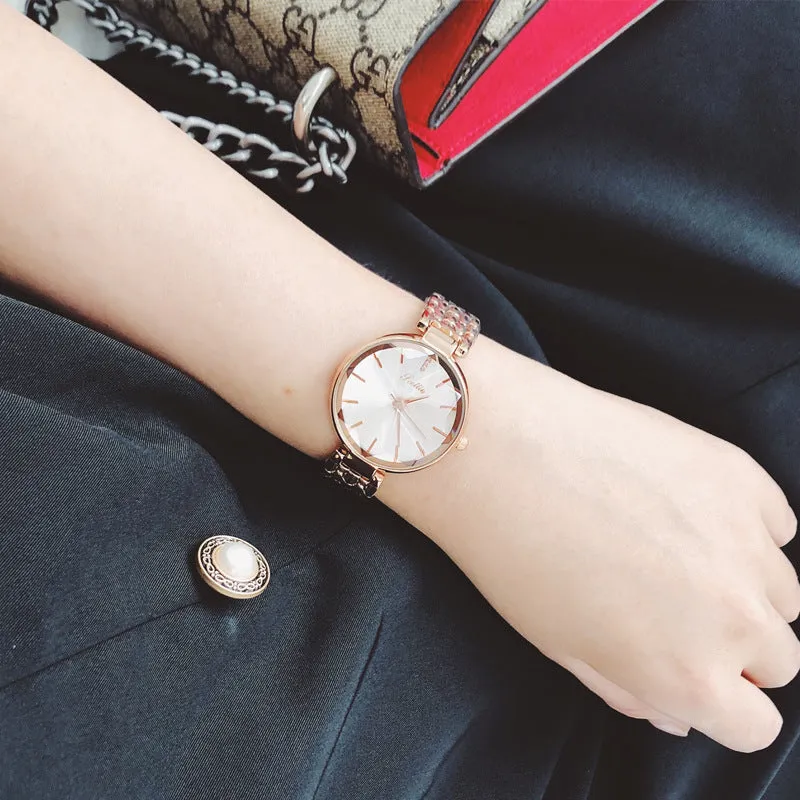 Ultra-thin Strap Bracelet Women's Watch