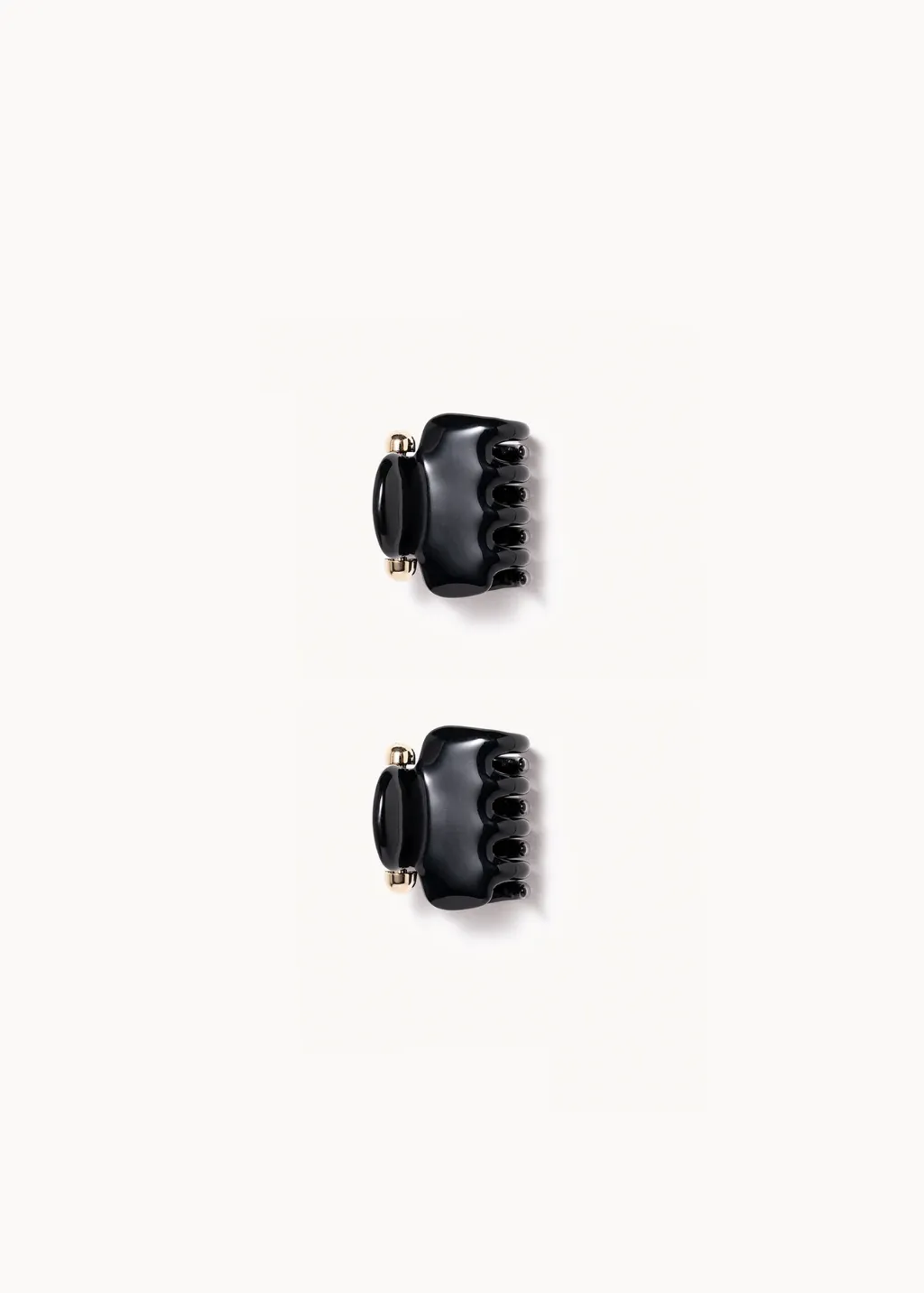 Undo Hairware No. 1 Claw Clip Set in Jet Black