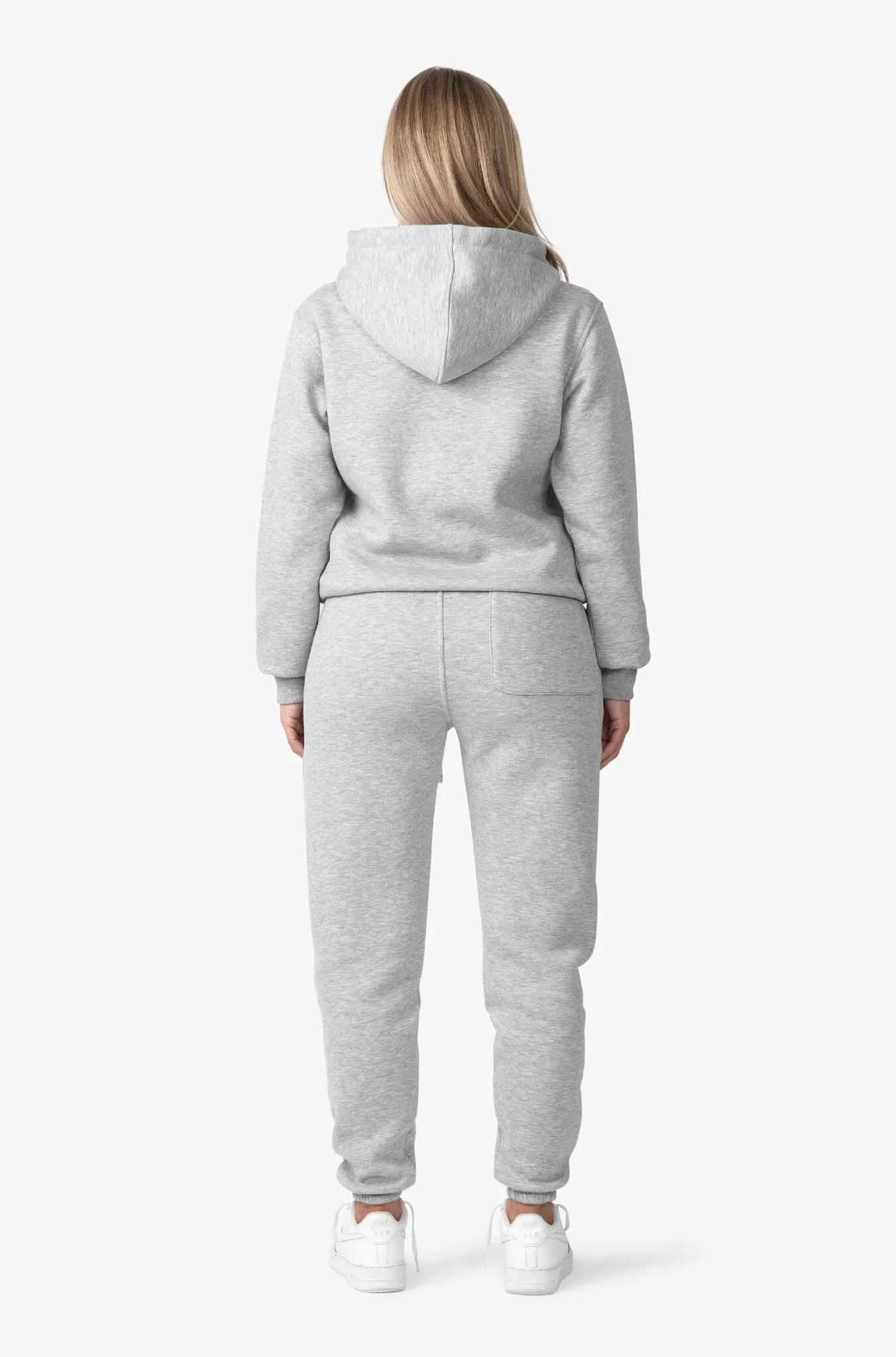 UNIVERSITY SET | MELANGE GREY/GREEN