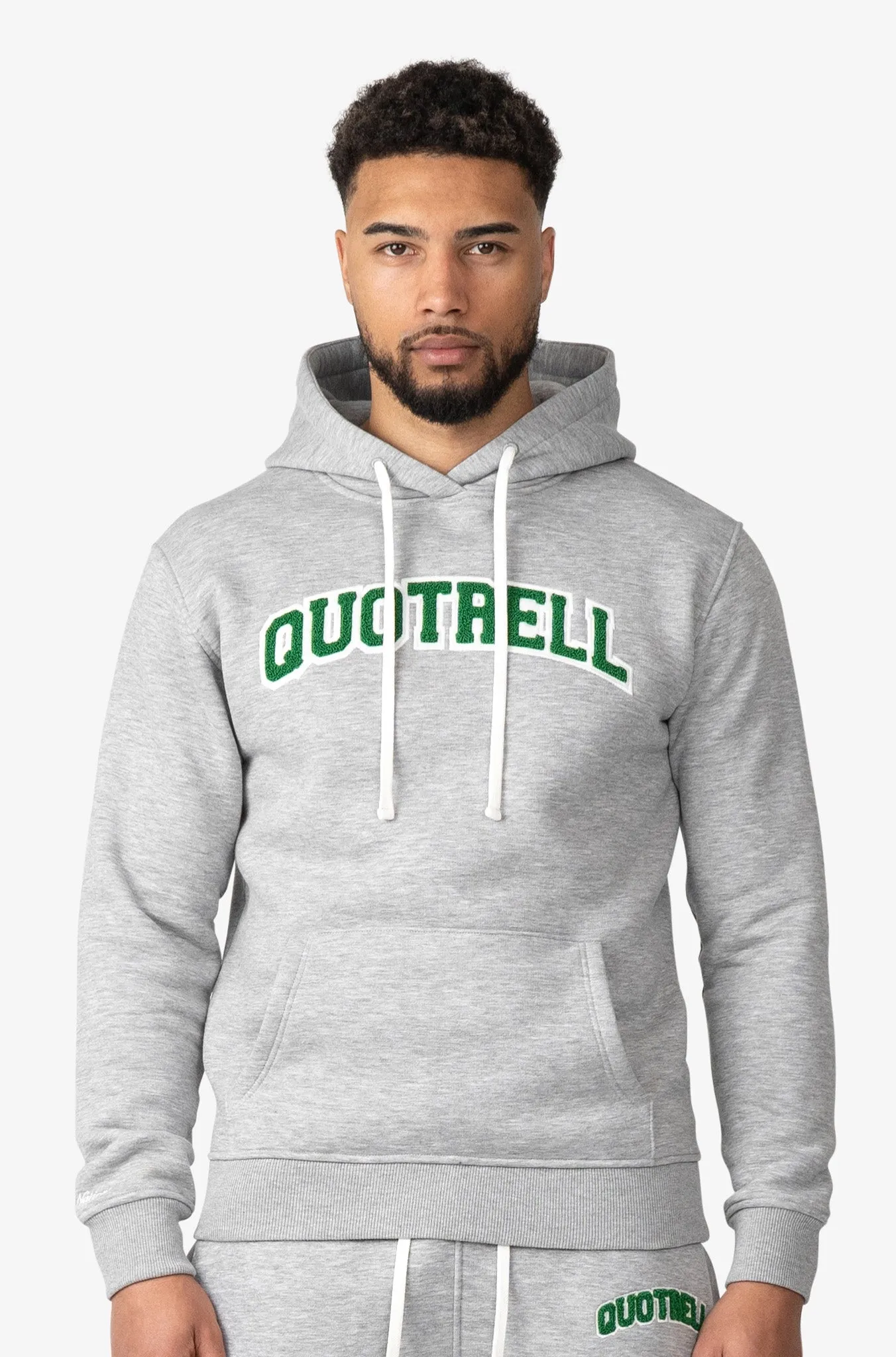UNIVERSITY SET | MELANGE GREY/GREEN