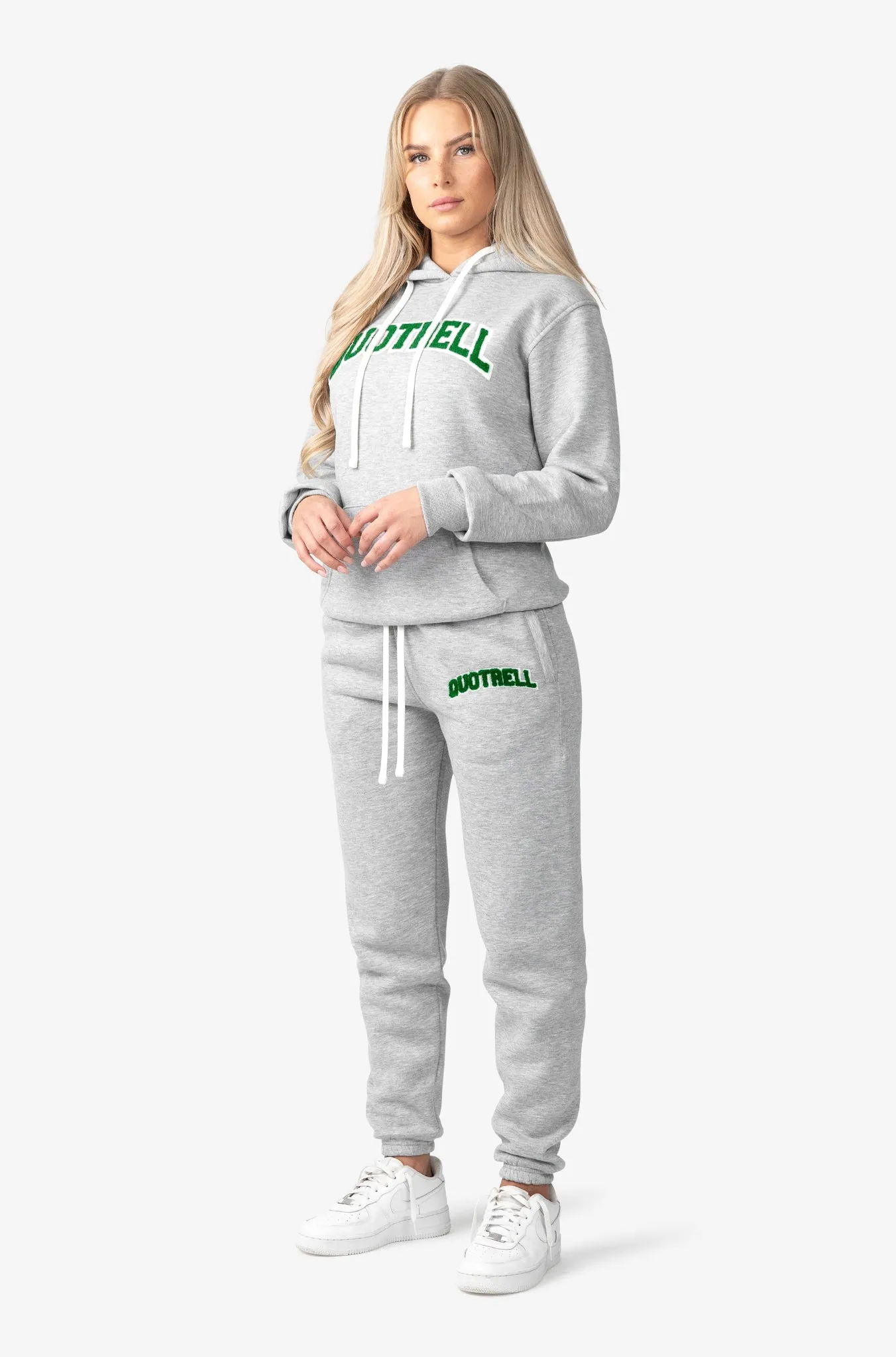 UNIVERSITY SET | MELANGE GREY/GREEN